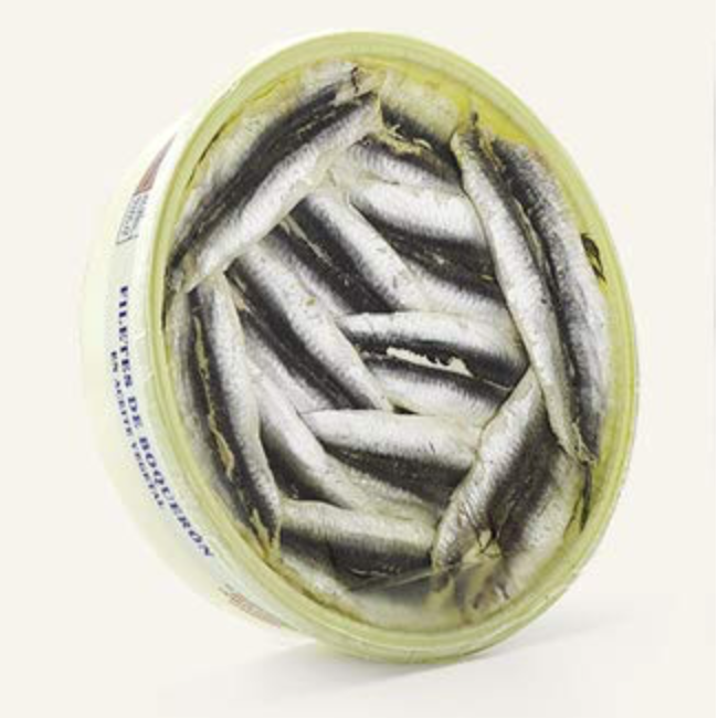 Pujado Solano Boquerones Marinated Anchovy Fillets 700gr (drained