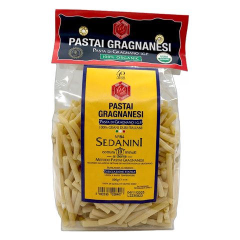 Sedanini Pasta Di Gragnano Organic IGP