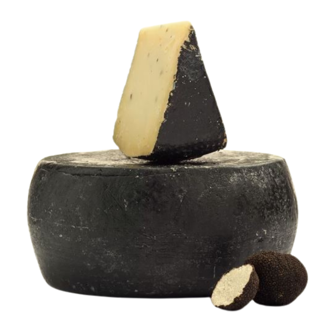 Aged Truffle Caciotta Cheese Alma Gourmet