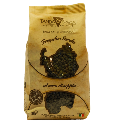 Tanda & Spada Black Squid Ink Fregula Sarda Pasta
