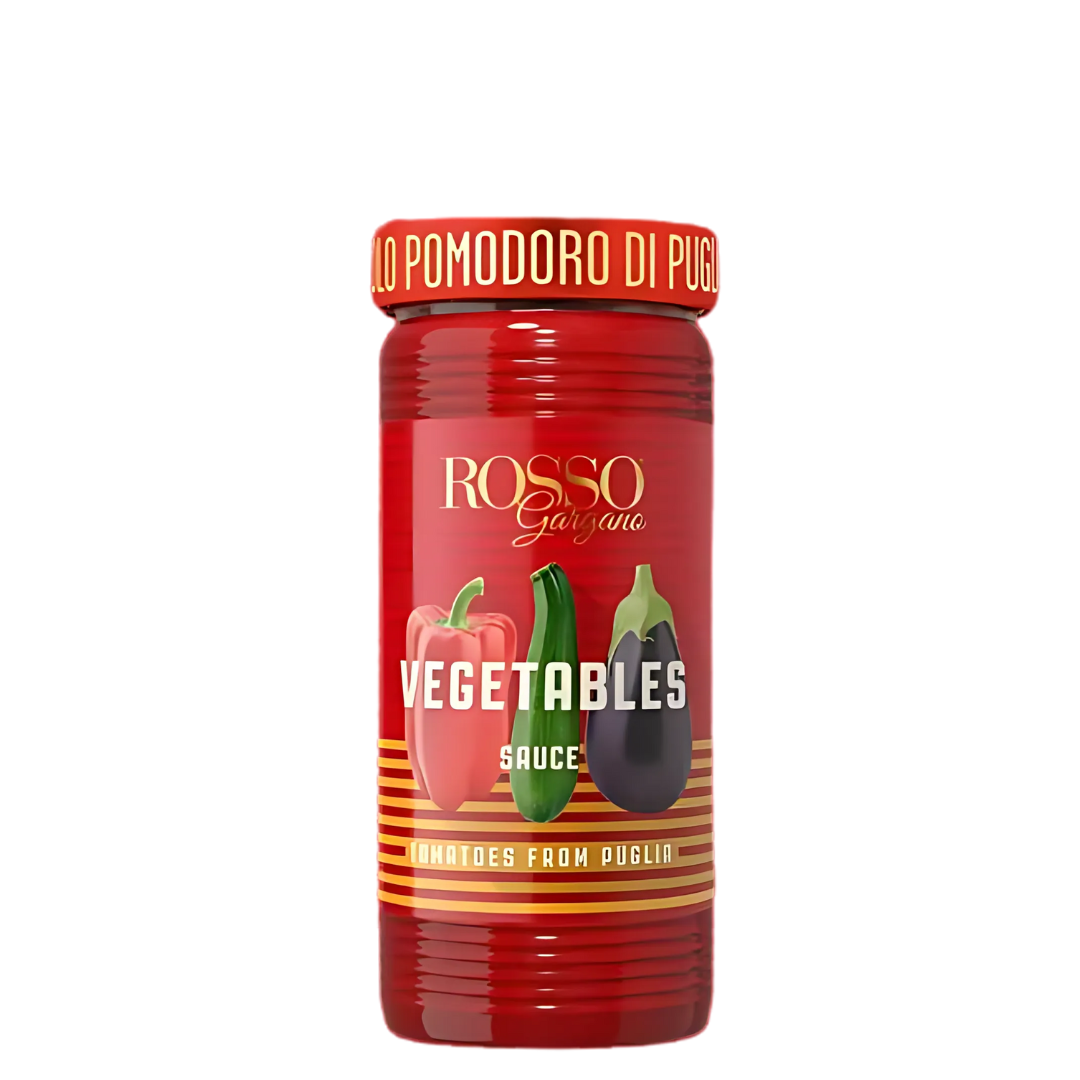 Rosso Gargano Ready to Eat Tomato Sauce with Vegetables