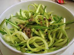 Puntarelle Salad with Anchovy Dressing