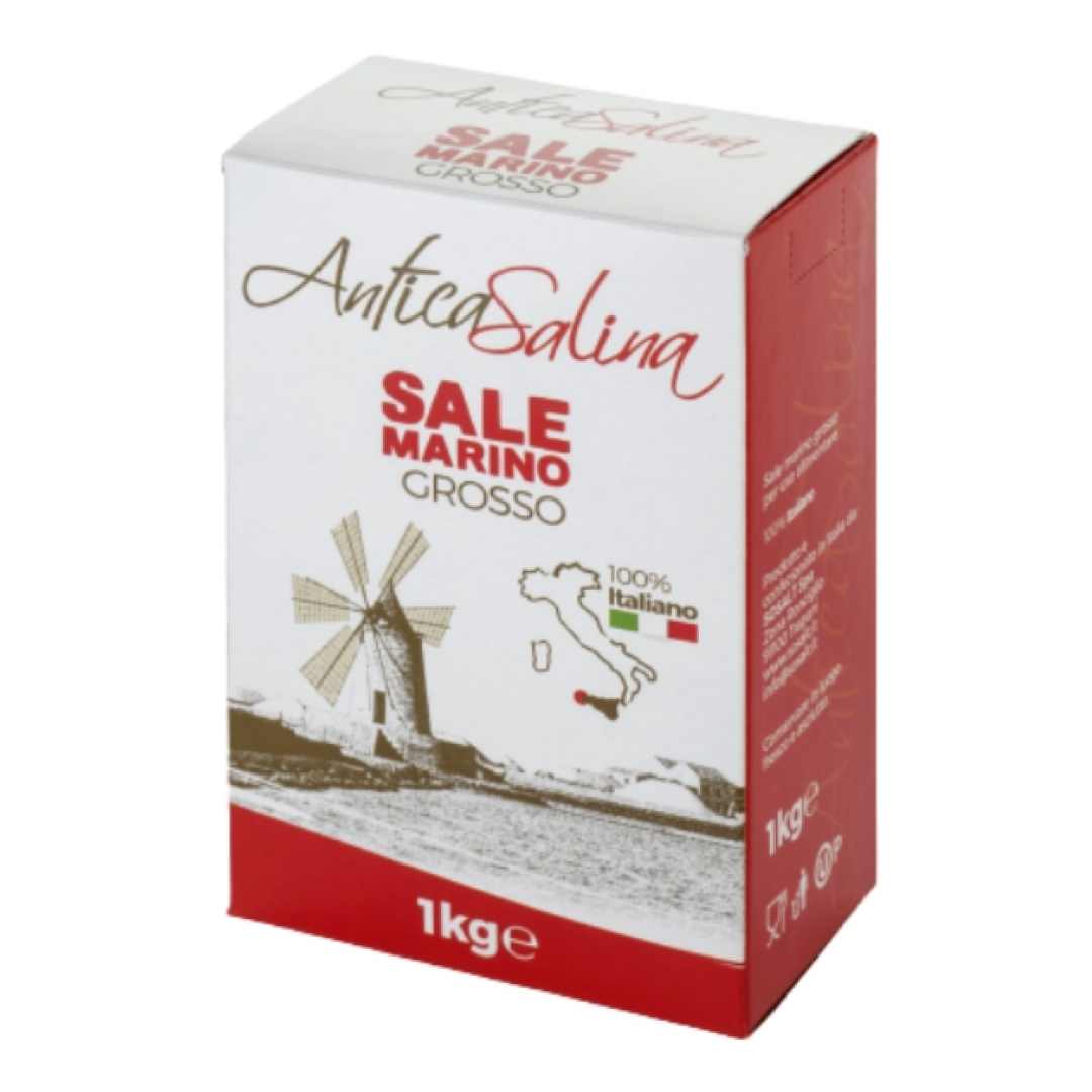 Antica Salina Sea Salt Coarse - 1kg Box – Alma Gourmet