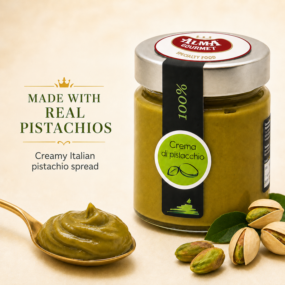 Sciara 100% Pistachio Cream - Pure Pistachio Paste Jar 190g