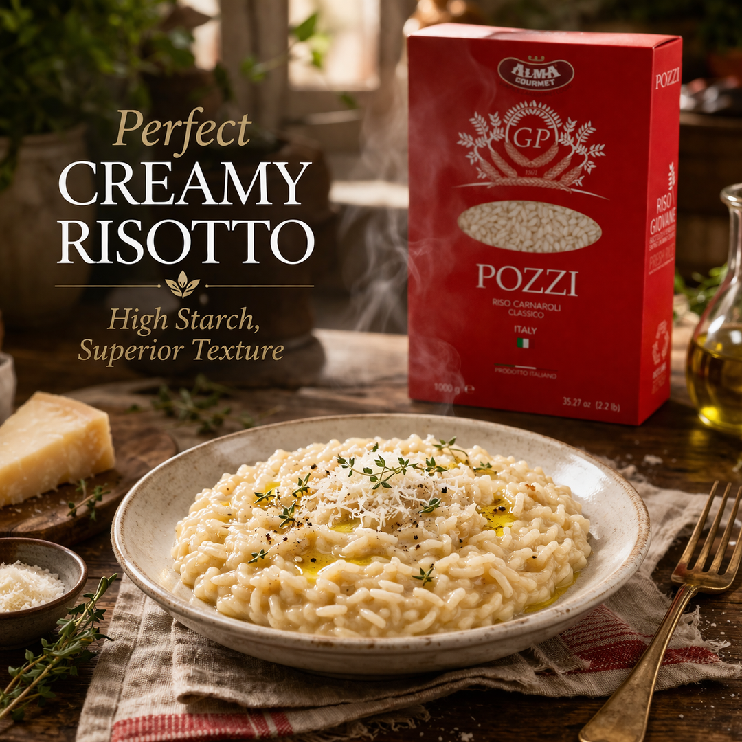 Pozzi Carnaroli Classico Risotto Rice - 2.2lb