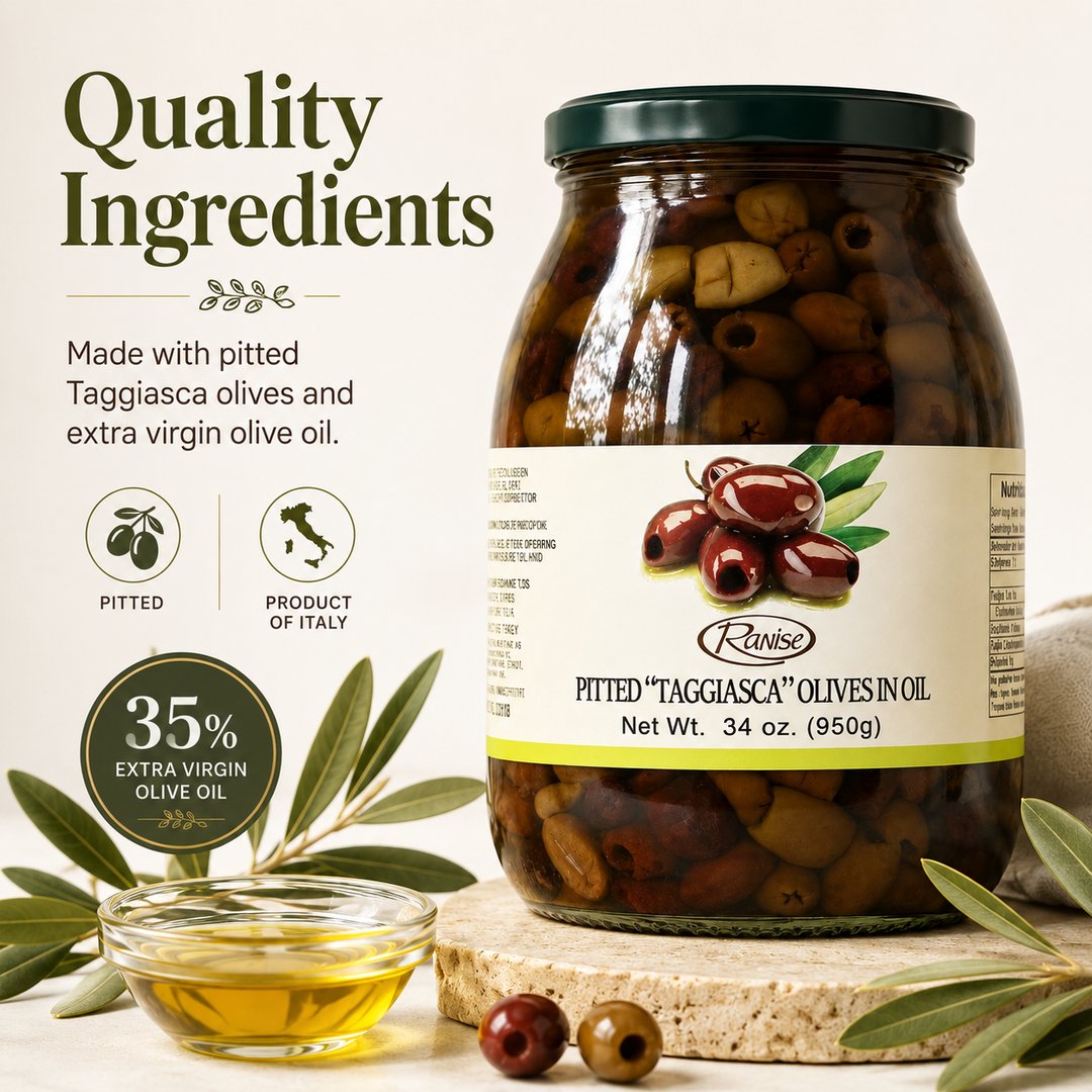 Taggiasca Olives - Savor Taggiasca Olives Pitted