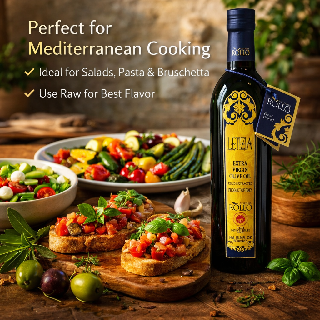 Letizia Extra Virgin Olive Oil - Alma Gourmet
