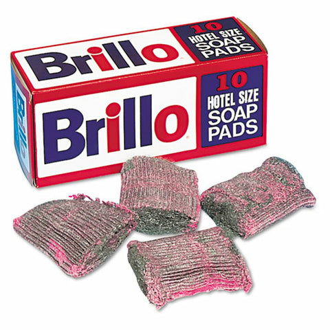 Brillo Hotel Size Steel Wool Soap Pads
