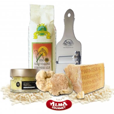 Shop 1oz Fresh White Truffle Risotto Dinner Kit | Alma Gourmet Store