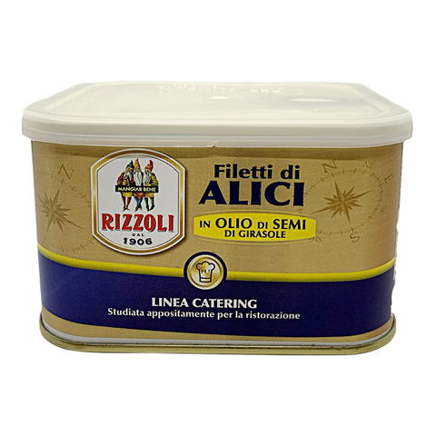 Rizzoli Anchovy Fillets in Sunflower Oil Food Service