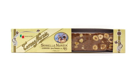 Torrone Soft Nougat Chocolate - Sorelle Nurzia