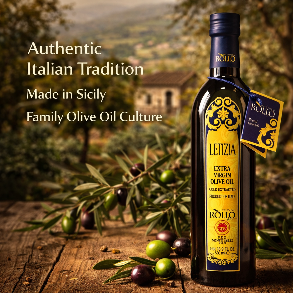 Letizia Extra Virgin Olive Oil - Alma Gourmet