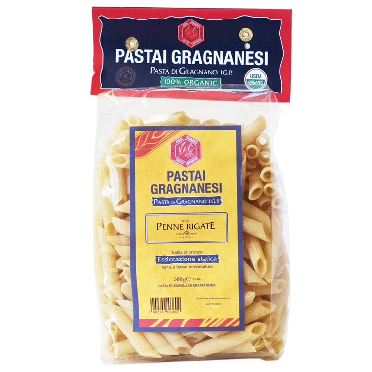 Enjoy Penne Rigate Italian Pasta di Gragnano, the Best Gourmet Italian Pasta – A