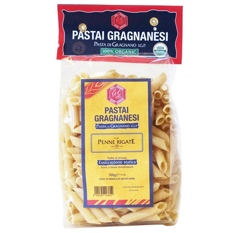 Penne Rigate Italian Pasta di Gragnano Organic IGP