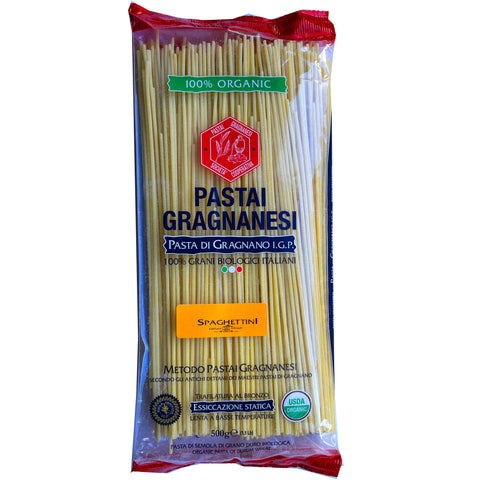 Spaghettini Pasta di Gragnano Organic IGP
