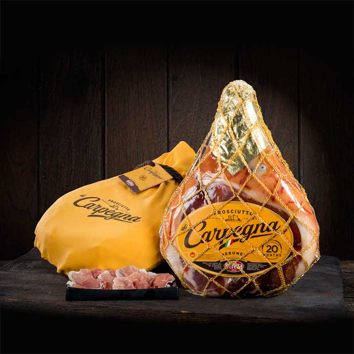 Carpegna prosciutti 生ハム原木スタンド Prosciutto di Carpegna | Alma Gourmet