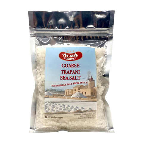 Alma Gourmet Trapani Sea Salt Coarse 1lb