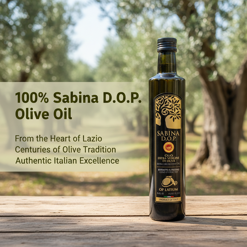 Sabina Extra Virgin Olive Oil D.O.P. 500 ml - Buy EVOO Online
