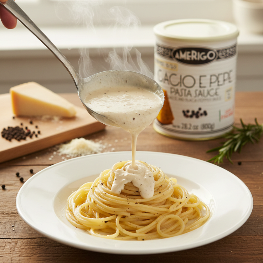 Shop Amerigo Cacio e Pepe Pasta Sauce | Alma Gourmet Store