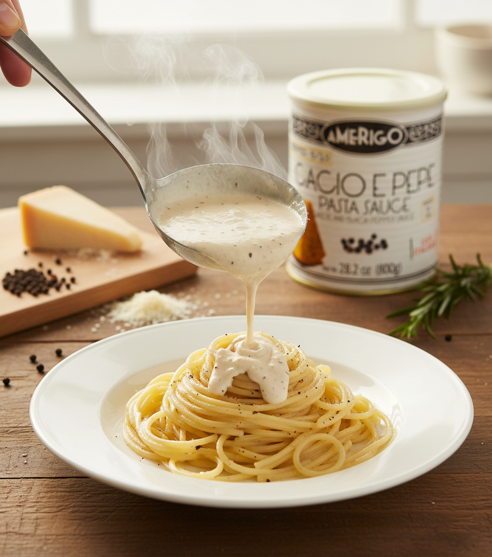 Shop Amerigo Cacio e Pepe Pasta Sauce | Alma Gourmet Store