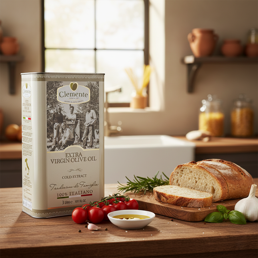 Clemente Tradizione di Famiglia 100% Italian Extra Virgin Olive Oil