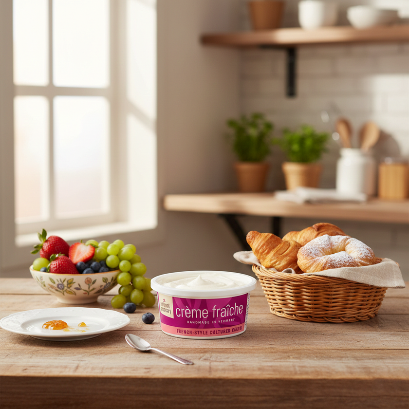 Shop Creme Fraiche Cultured Cream | Alma Gourmet