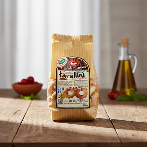 Italian Traditional Tarallini Pugliesi