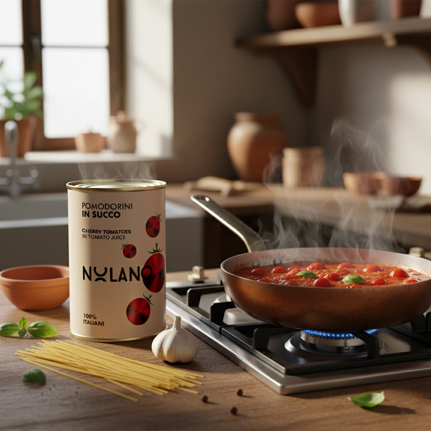 Nolano Cherry Tomatoes in Tomato Juice 400g