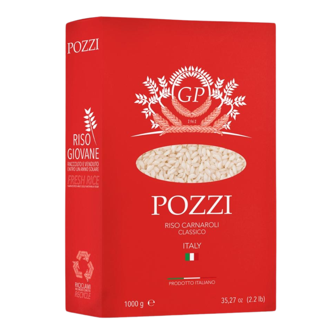 Pozzi Carnaroli Classico Risotto Rice - 2.2lb