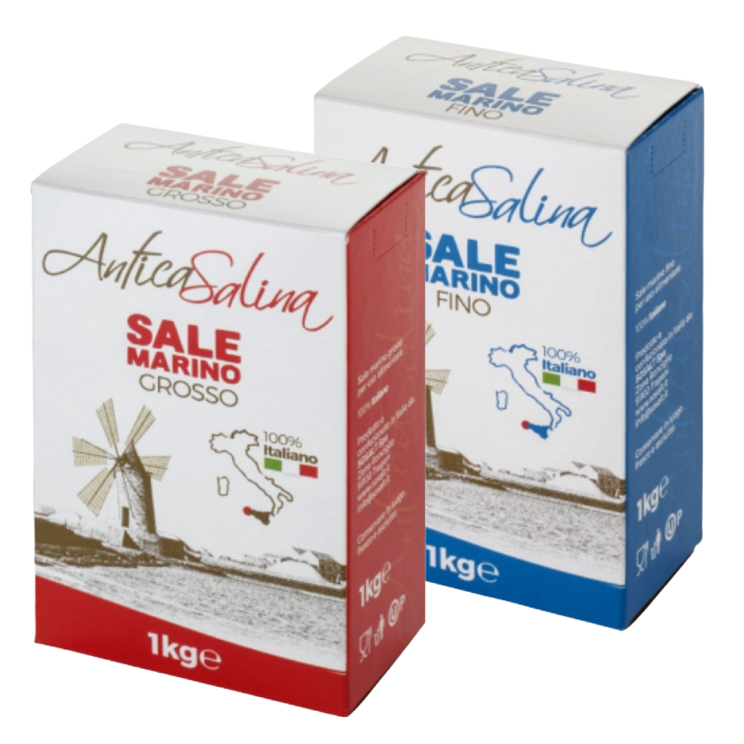 Antica Salina Sea Salt Fine & Coarse Combo – Alma Gourmet