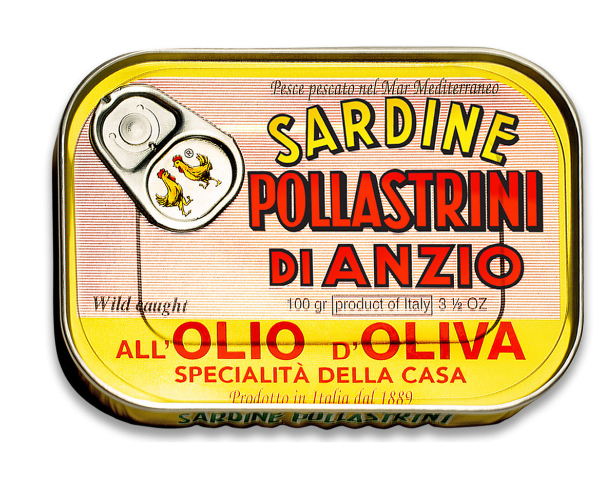 Shop Pollastrini Italian Sardines in Olive Oil | Alma Gourmet Store