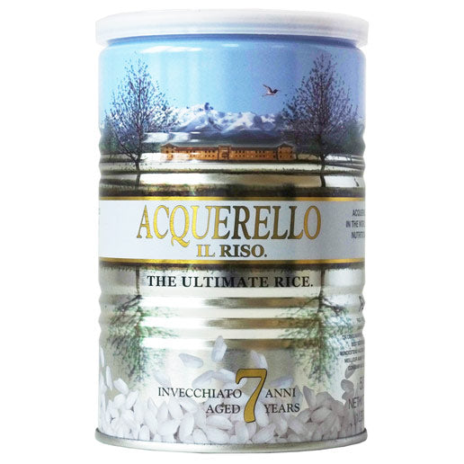 Buy Acquerello Risotto Rice 7 Year Aged 500 Gram Tin (1.1 Pound)