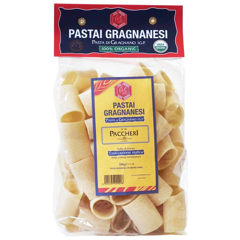 Paccheri Italian Pasta di Gragnano Organic IGP