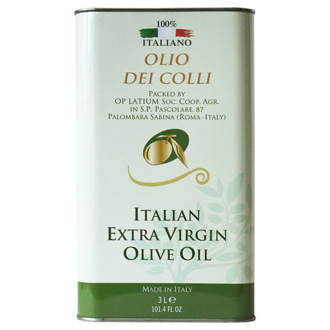 Olio dei Colli Sabina Extra Virgin Olive Oil Tin Can