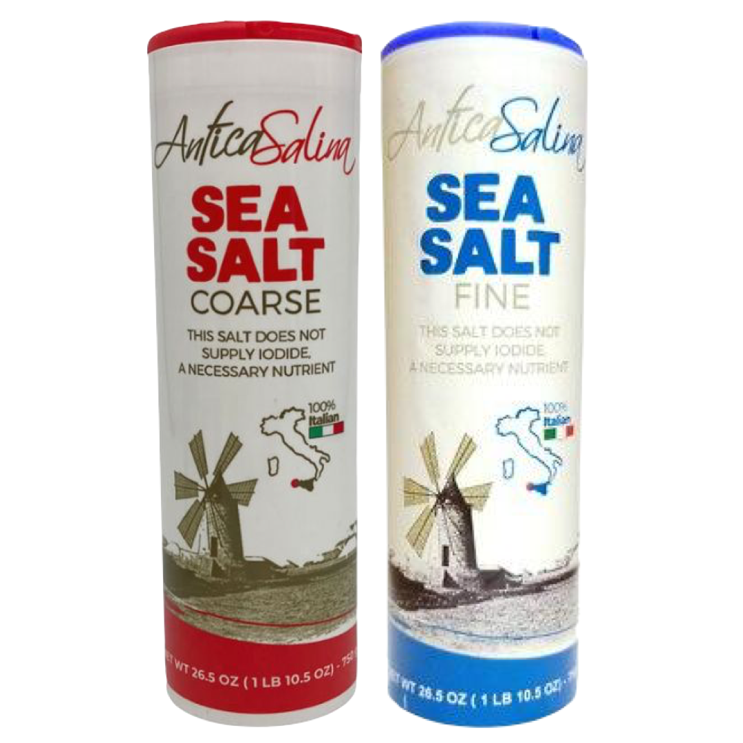 Antica Salina Sea Salt Fine & Coarse Combo – Alma Gourmet