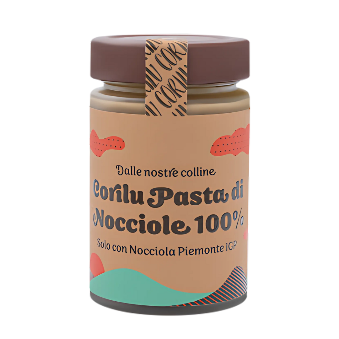100% Pure Piedmont Hazelnut Paste IGP – Alma Gourmet